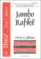 Jambo Rafiki Three-Part Mixed choral sheet music cover